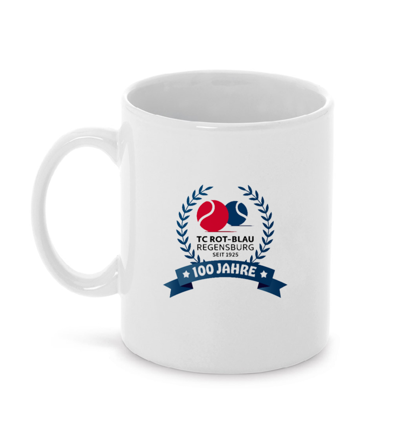 Keramiktasse White "Uwe" B