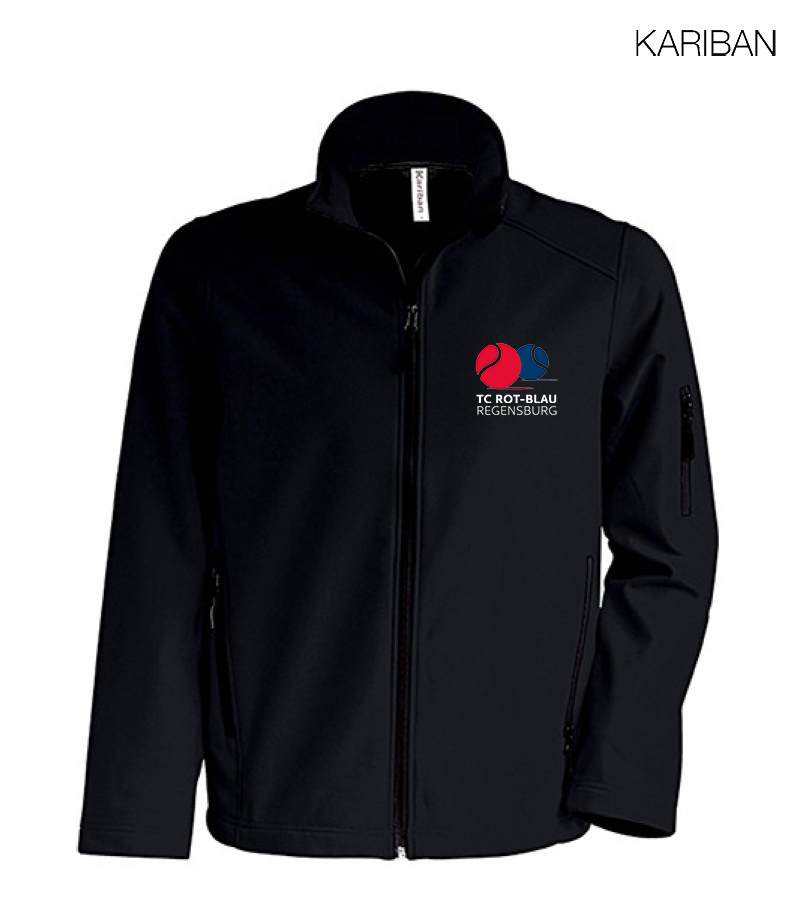 Kariban Kinder Softshelljacke Black "Anton"